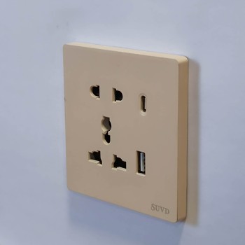 SUVD USB ба TypeC /бейж, энгийн загвар/