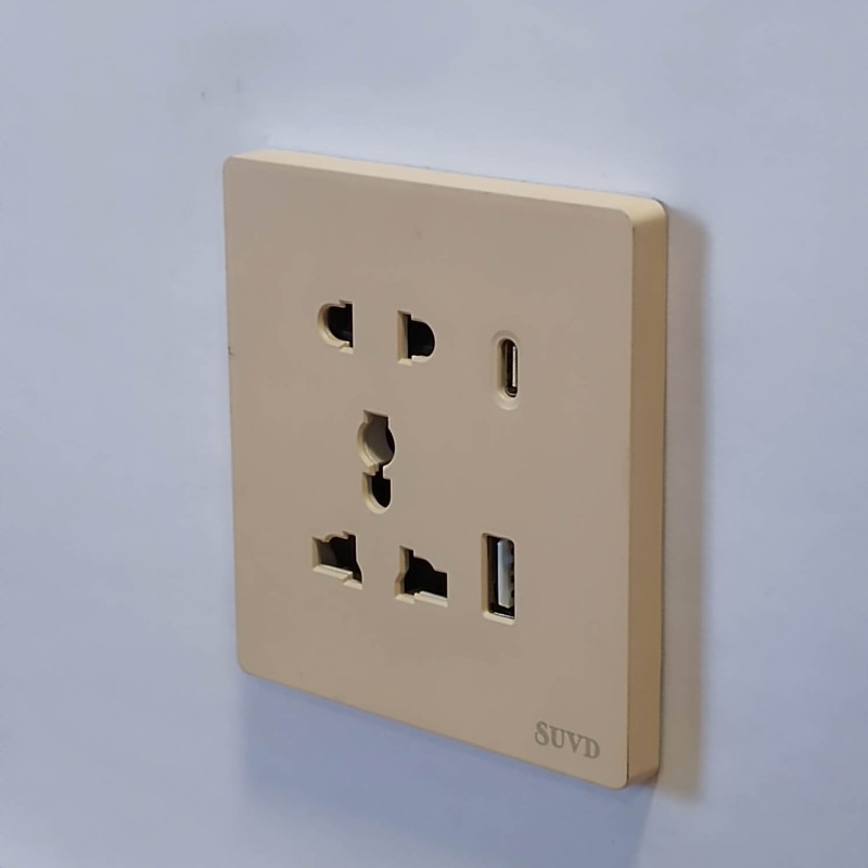 SUVD USB ба TypeC /бейж, энгийн загвар/
