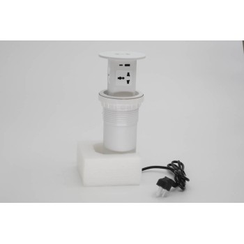 Тавилганы далд суурьладаг розетка USB ,T/C+ Wireless charger  /цагаан/